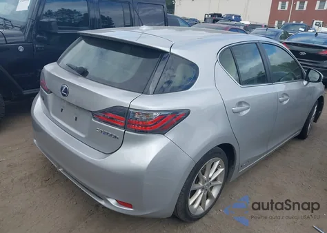 2012 Lexus Ct 200H Premium z USA, uszkodzony, nr VIN JTHKD5BH2C2075304